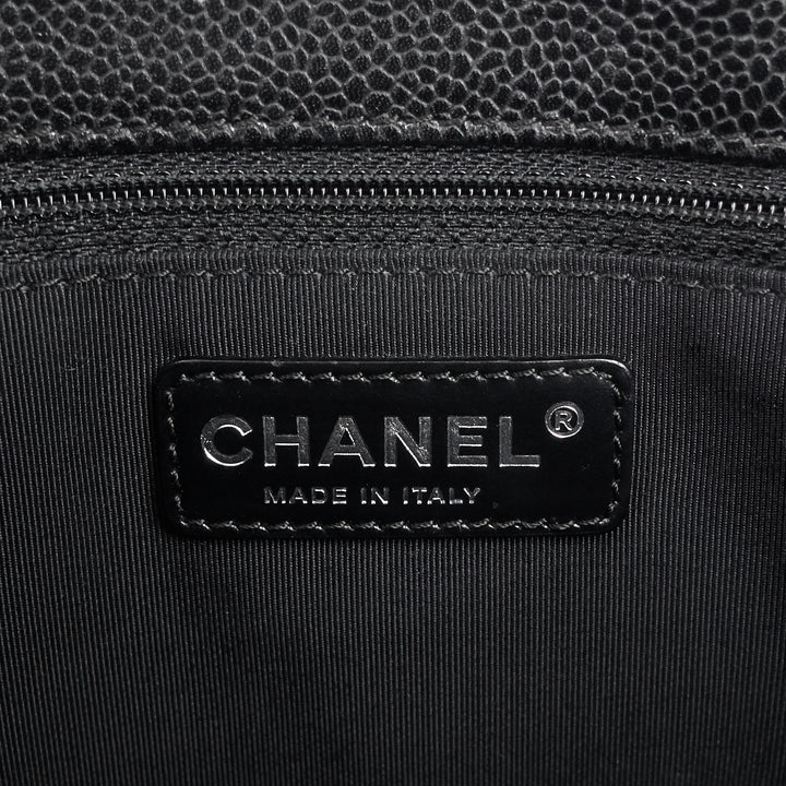 grand shopping tote gst caviar leather bag
