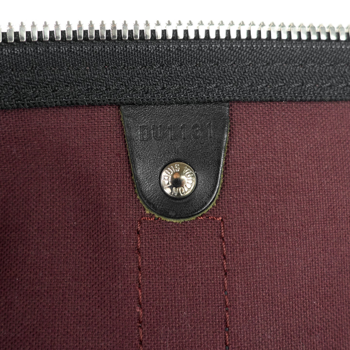 keepall 45 bandoulière macassar monogram canvas bag
