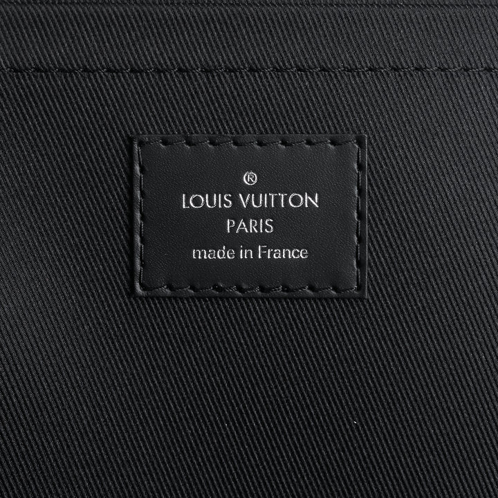 pochette jour gm zip around damier graphite canvas bag