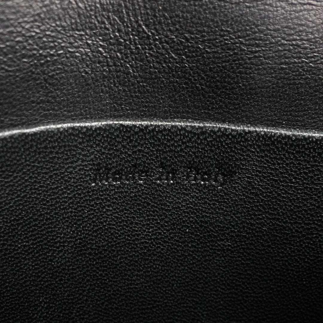 trotteur small calfskin leather bag