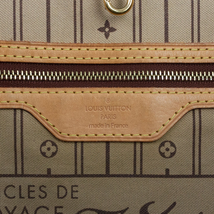 neverfull gm monogram canvas tote bag