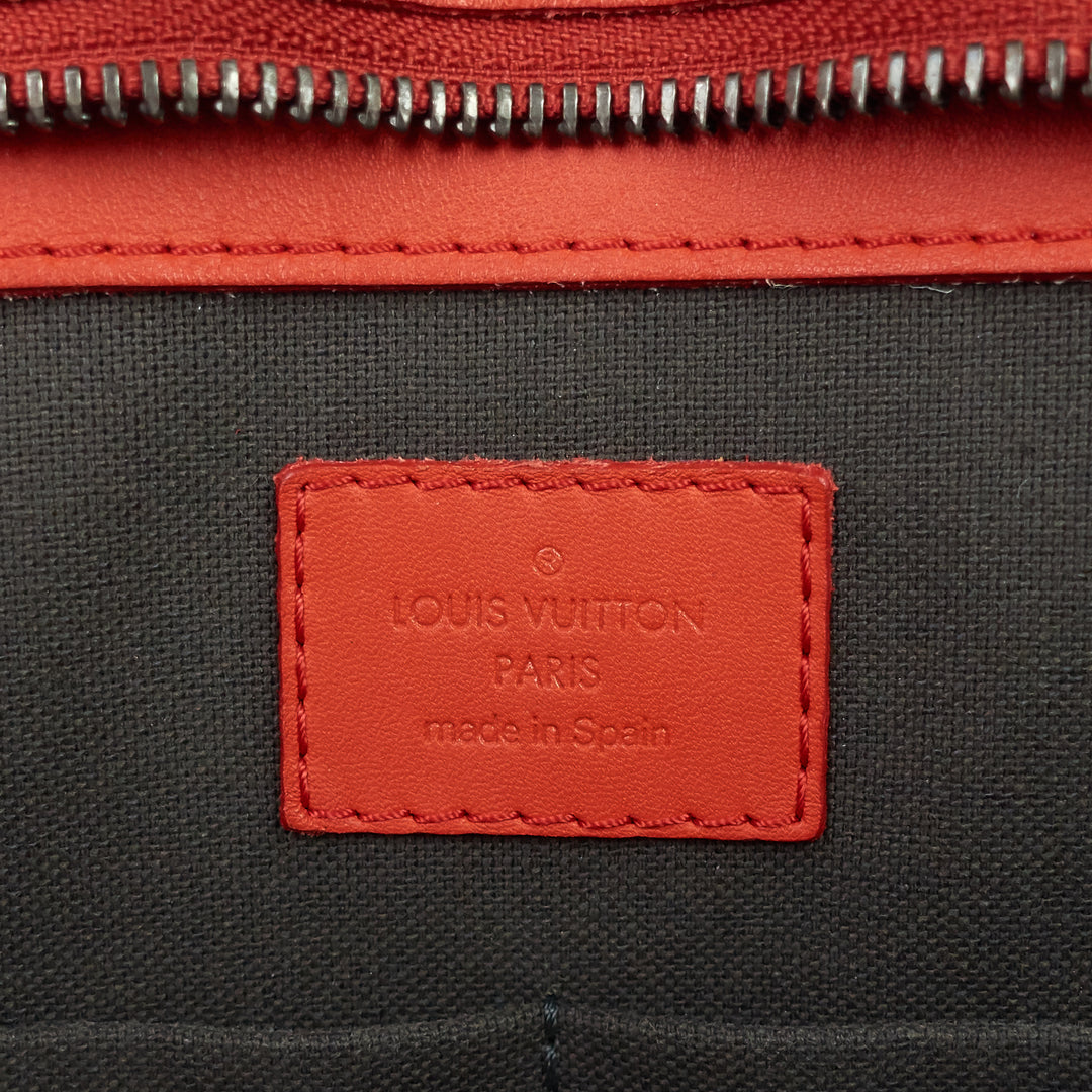 tadao pm damier infini leather tote bag