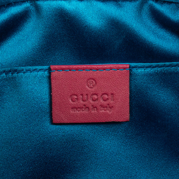 marmont 2.0 fuchsia velvet shoulder bag