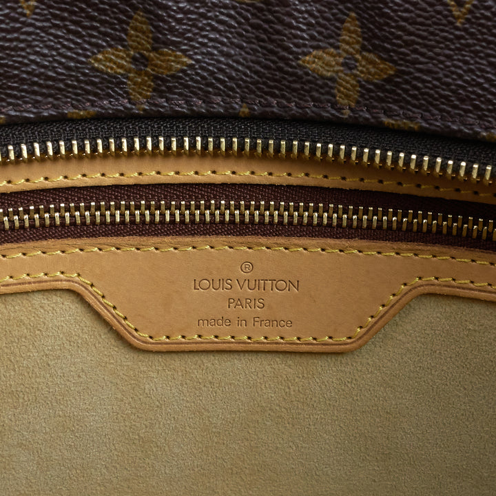 luco monogram canvas tote bag
