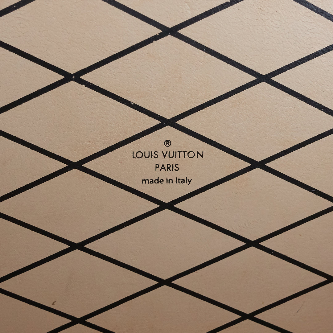 petite malle damier ebene cavas bag