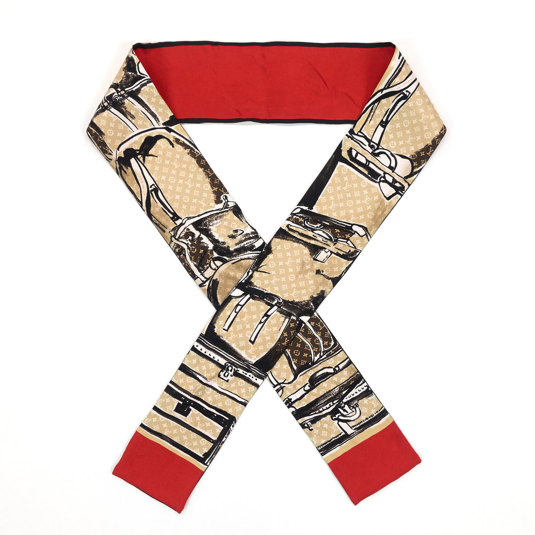 trunks bandeau silk twilly scarf