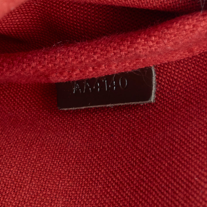 eva damier ebene canvas bag