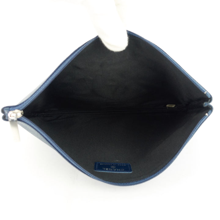 timeless cc caviar pouch