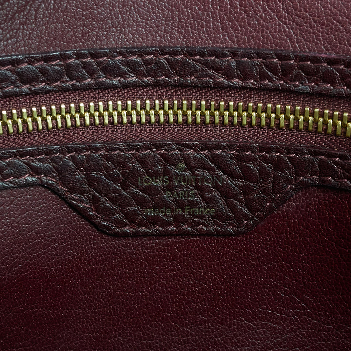 exotique majestueux bordeaux shoulder bag