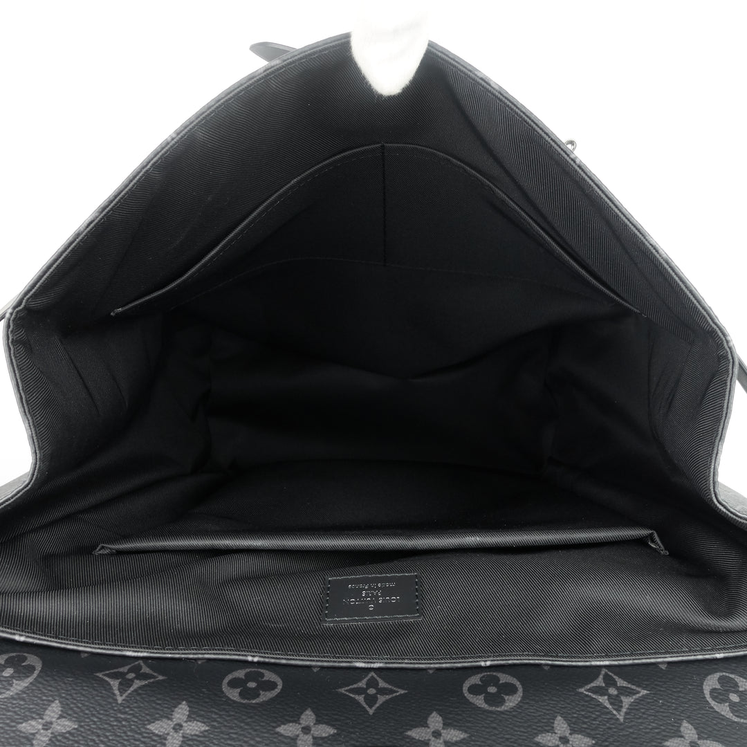 steamer monogram eclipse canvas backpack