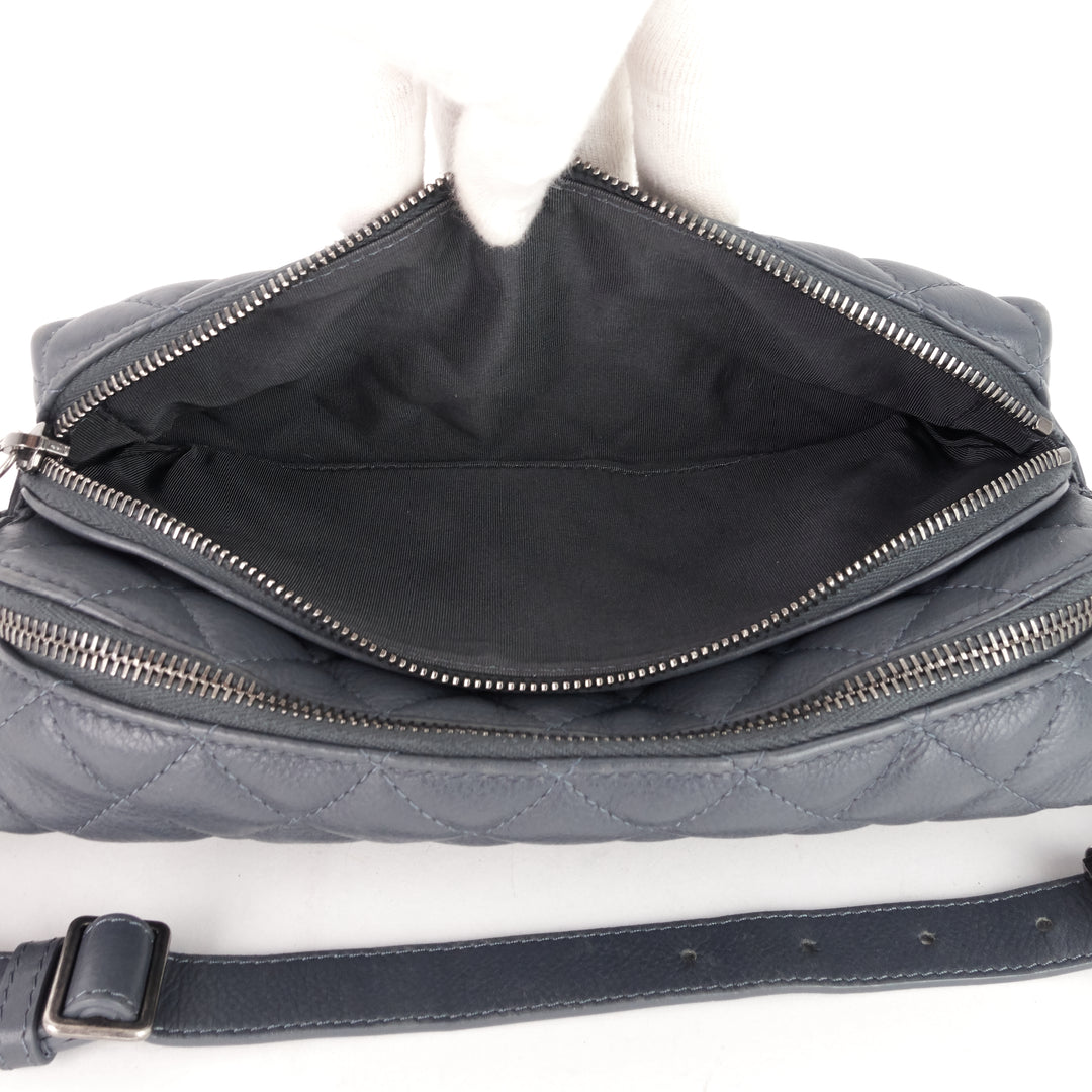 calf leather waist bag