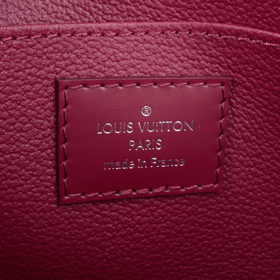 cosmetic epi leather pouch