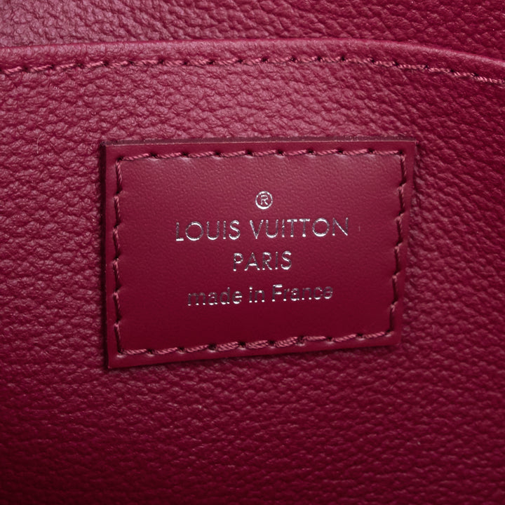 cosmetic epi leather pouch