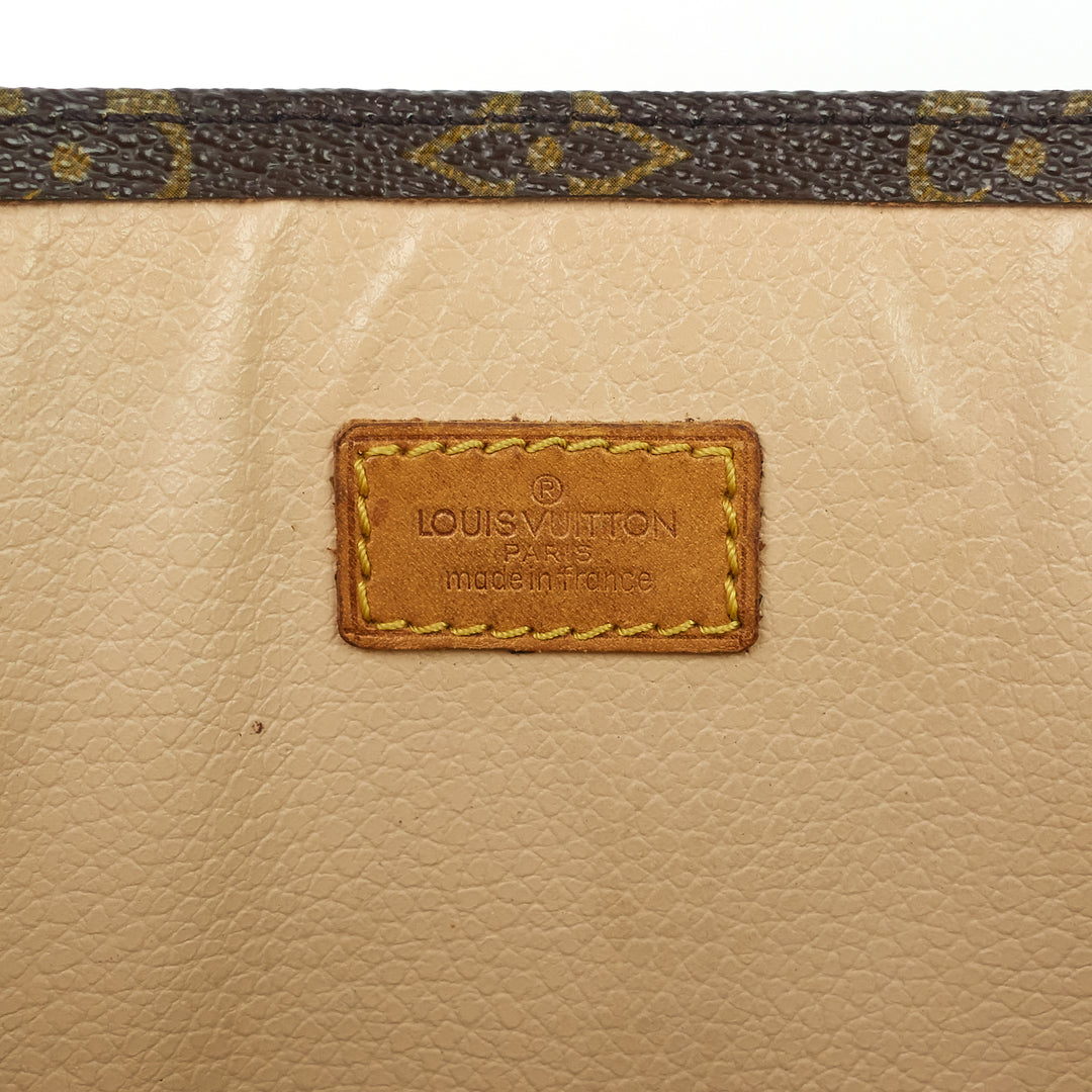sac plat gm monogram canvas handbag