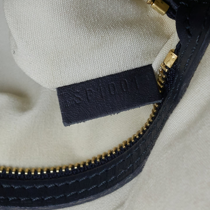 francoise mini lin monogram canvas bag