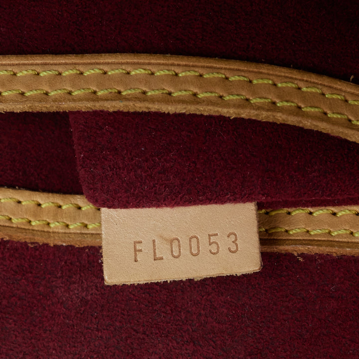 alma monogram multicolore canvas bag