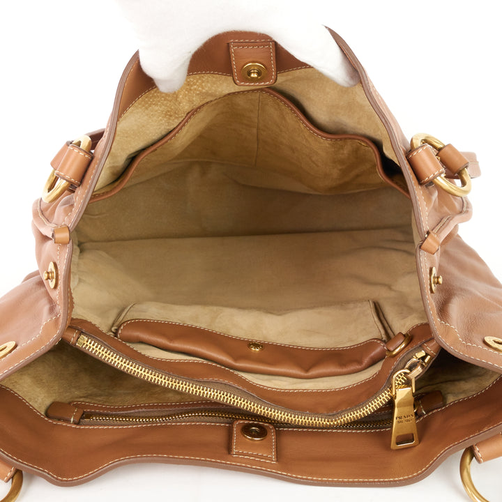 sughero soft calf leather bag