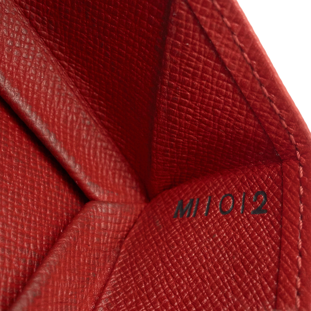square epi leather coin pouch