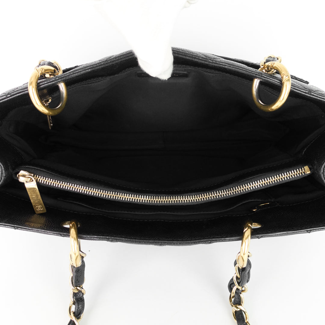 gst grand shopping tote caviar bag