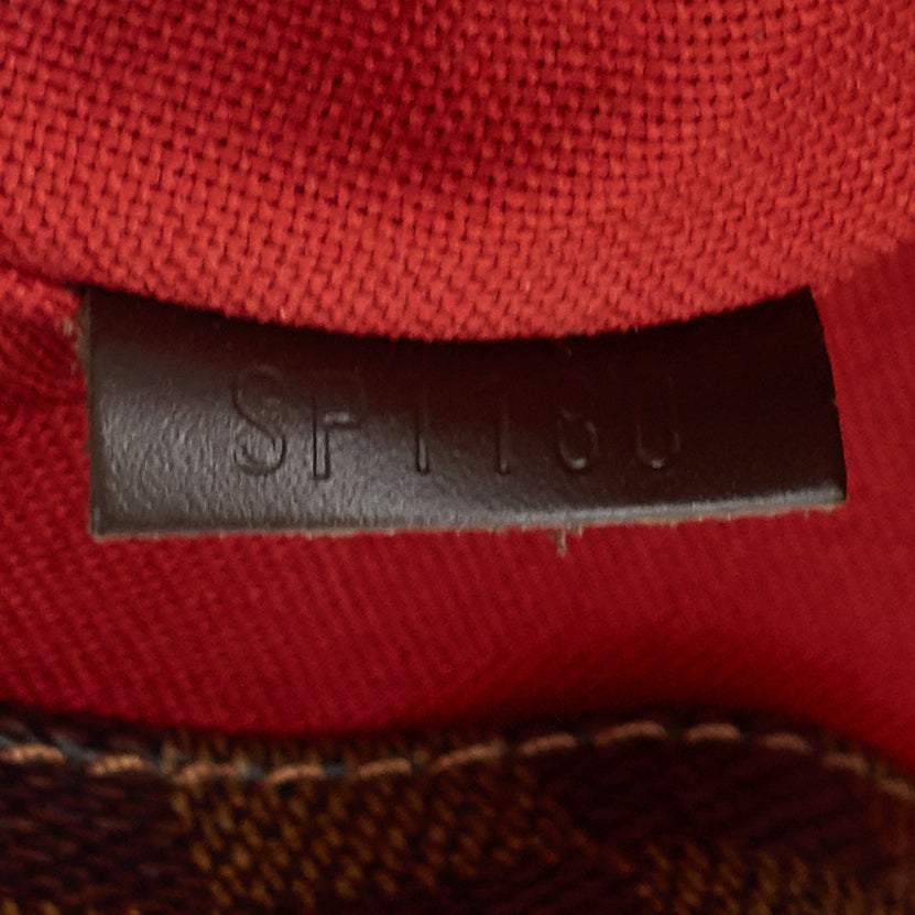 bloomsbury pm damier ebene canvas bag