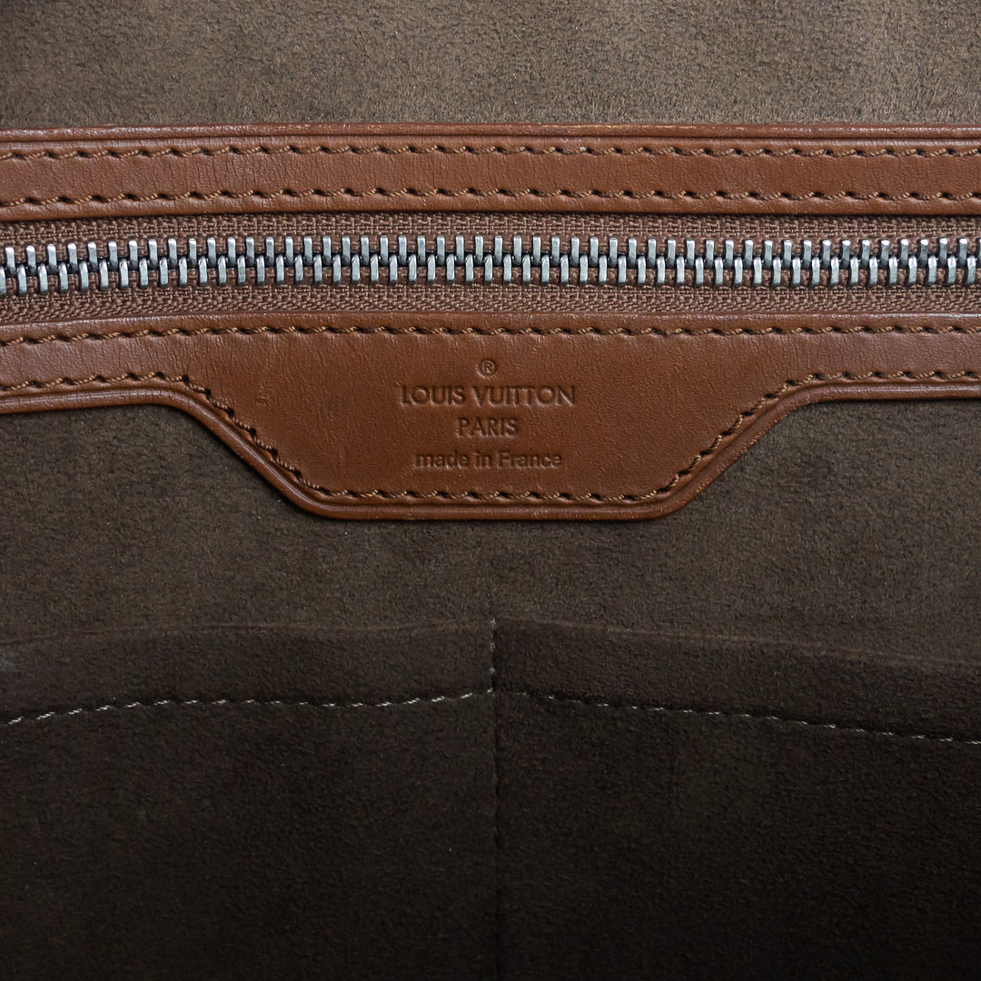 sac plat nomade leather bag
