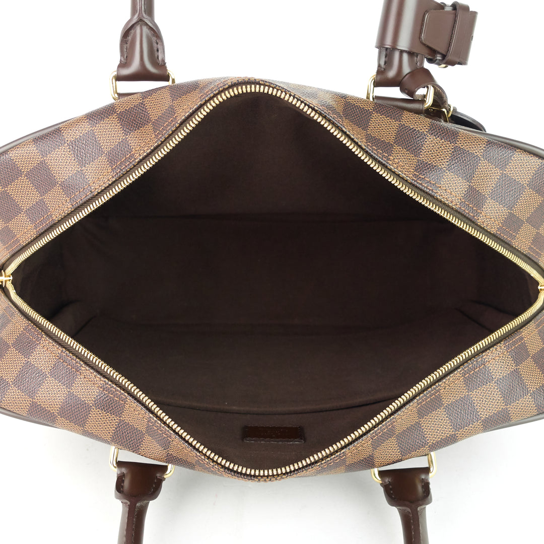 icare damier ebene canvas computer bag