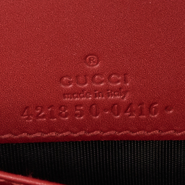 xl calf leather wallet on chain