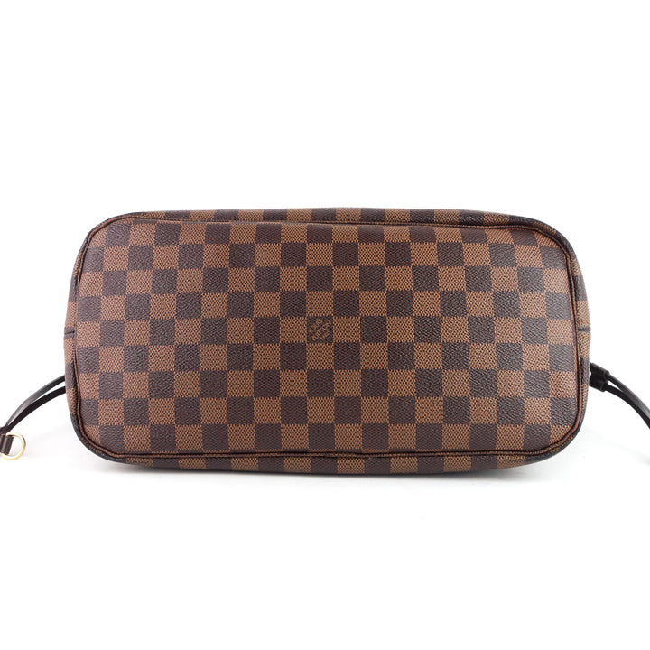 neverfull mm damier ebene tote bag