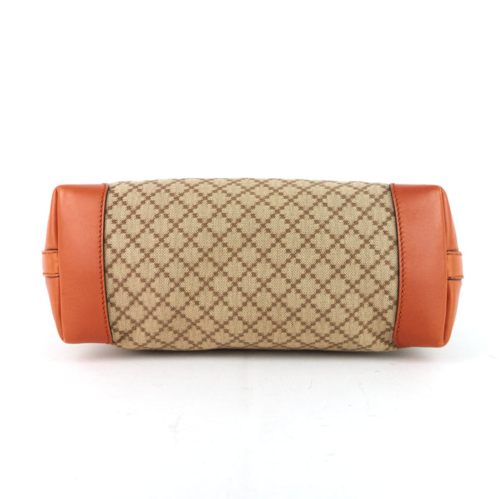 diamante craft quilted canvas tote bag