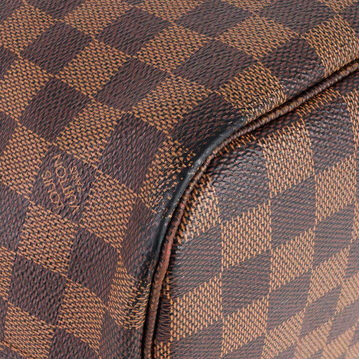 neverfull mm damier ebene tote bag