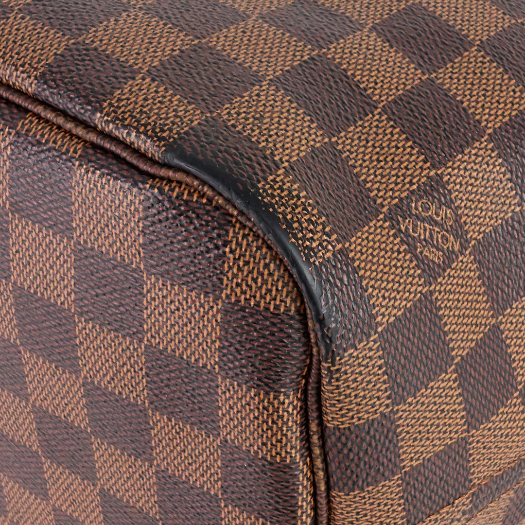 neverfull mm damier ebene tote bag
