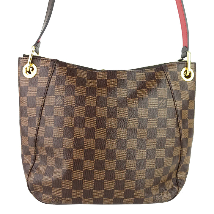 South Bank Besace Damier Ebene Canvas Bag