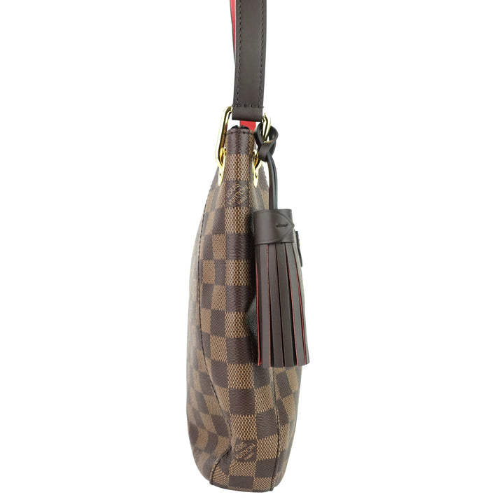 South Bank Besace Damier Ebene Canvas Bag