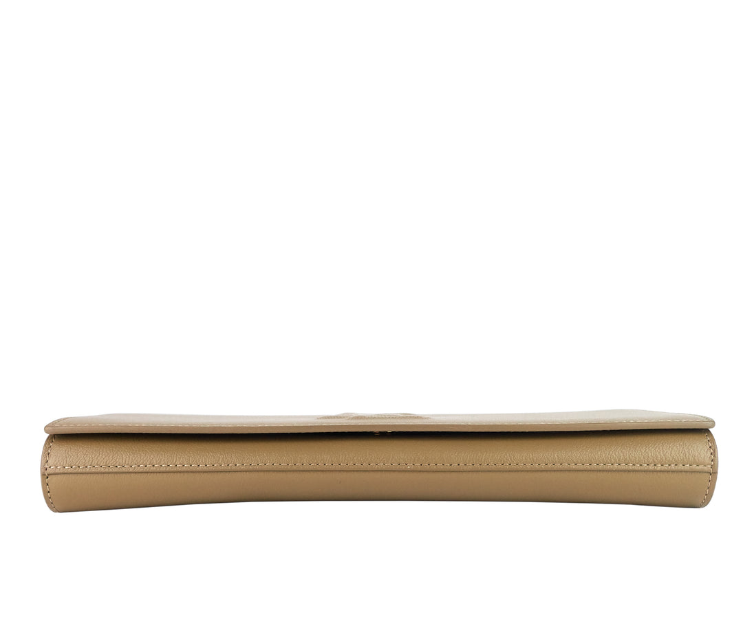 Belle de Jour Calfskin Leather Clutch Bag