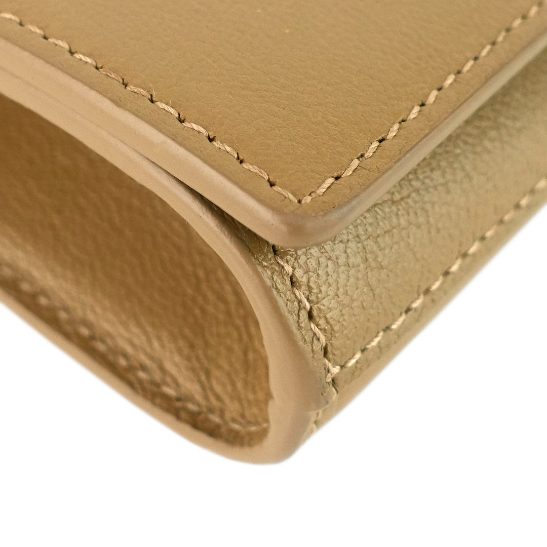 Belle de Jour Calfskin Leather Clutch Bag