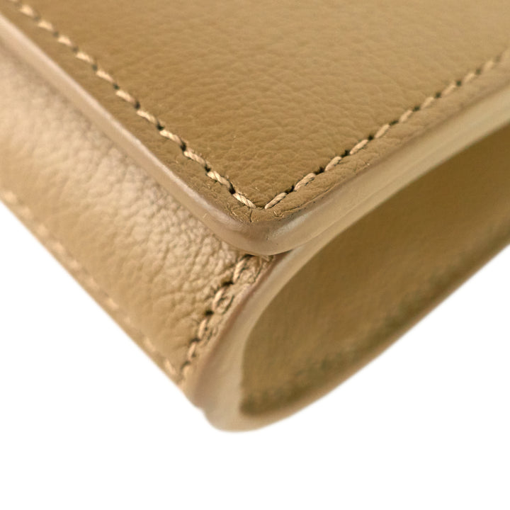 Belle de Jour Calfskin Leather Clutch Bag