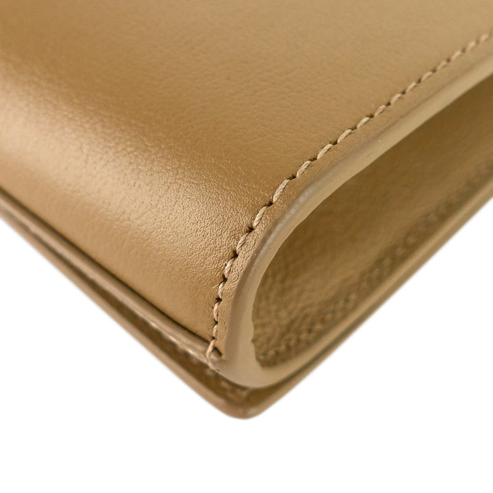 Belle de Jour Calfskin Leather Clutch Bag