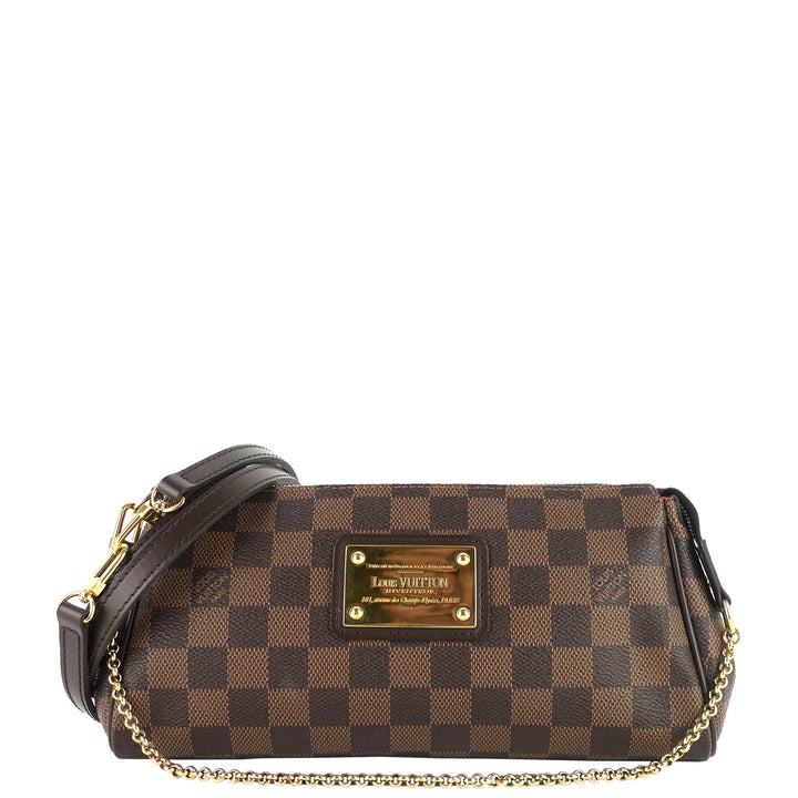 Eva Damier Ebene Crossbody Bag