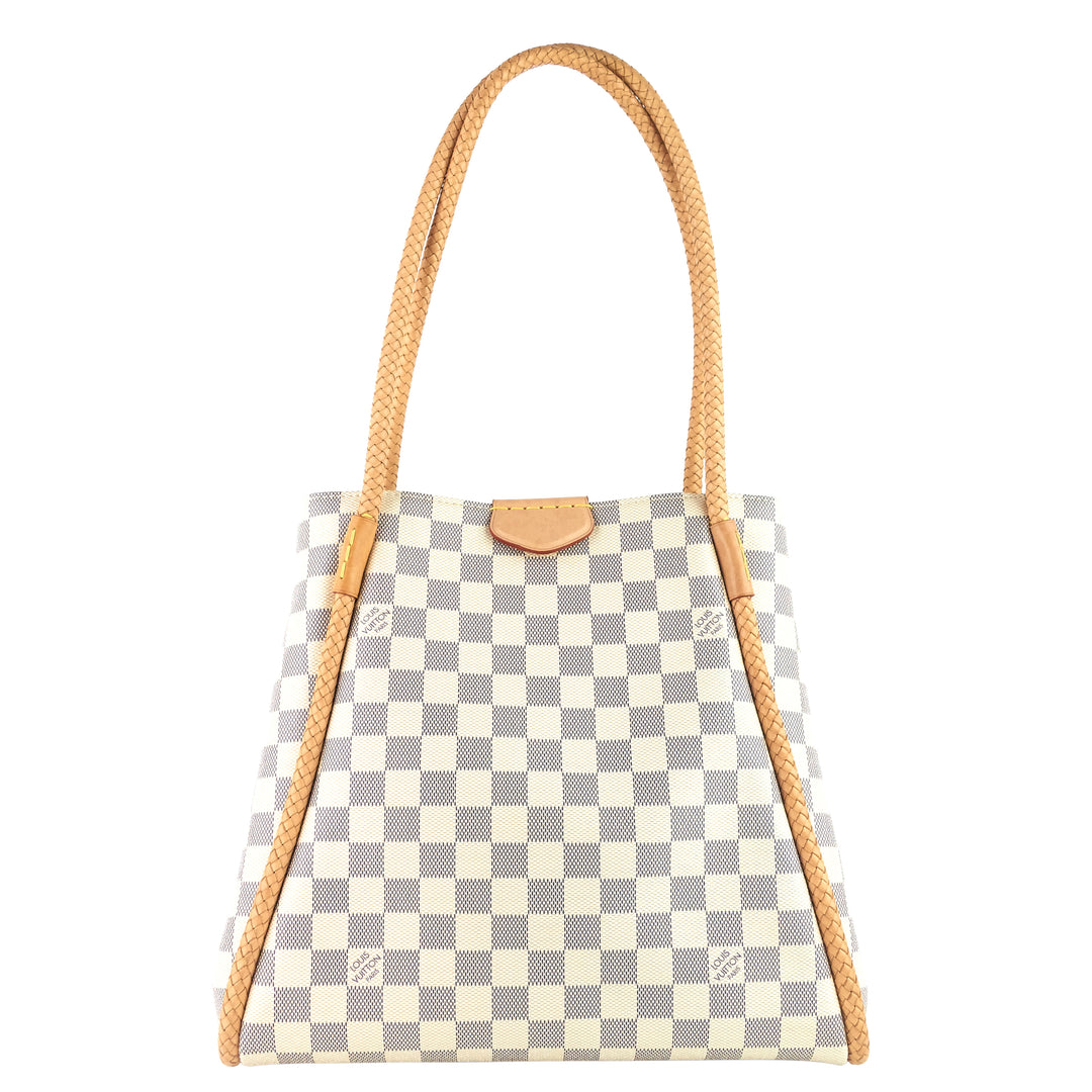 Propriano Damier Azur Canvas Tote Bag