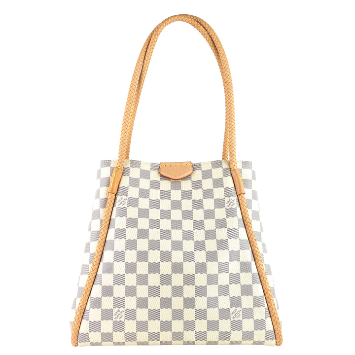 Propriano Damier Azur Canvas Tote Bag