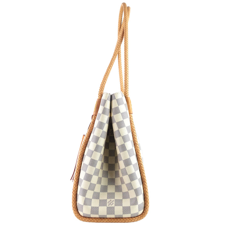 Propriano Damier Azur Canvas Tote Bag