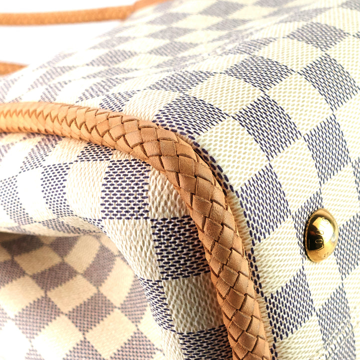 Propriano Damier Azur Canvas Tote Bag