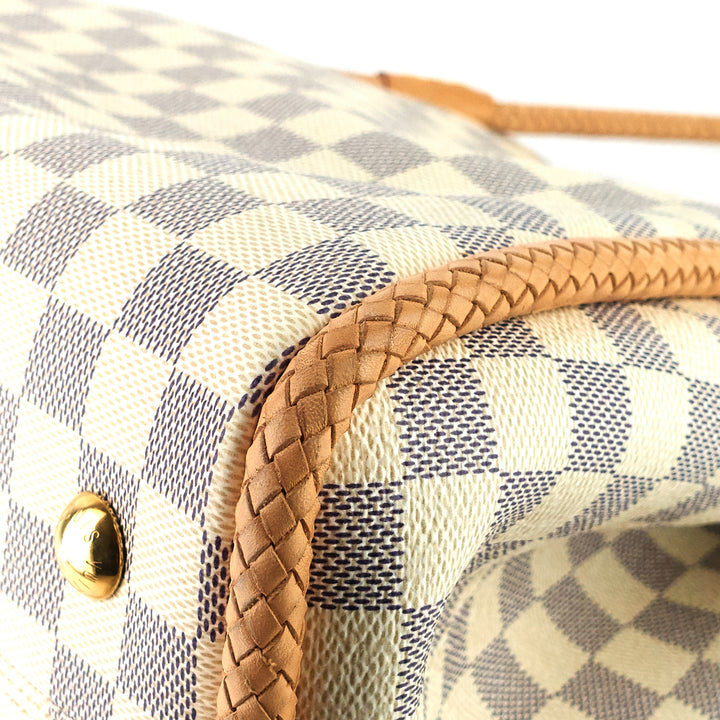 Propriano Damier Azur Canvas Tote Bag