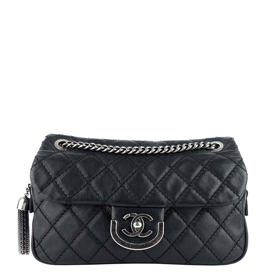 Chanel Coco Sporran Flap Medium Calfskin Bag