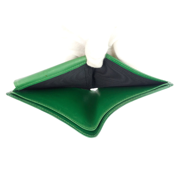 Marco Green Epi Leather Bifold Wallet