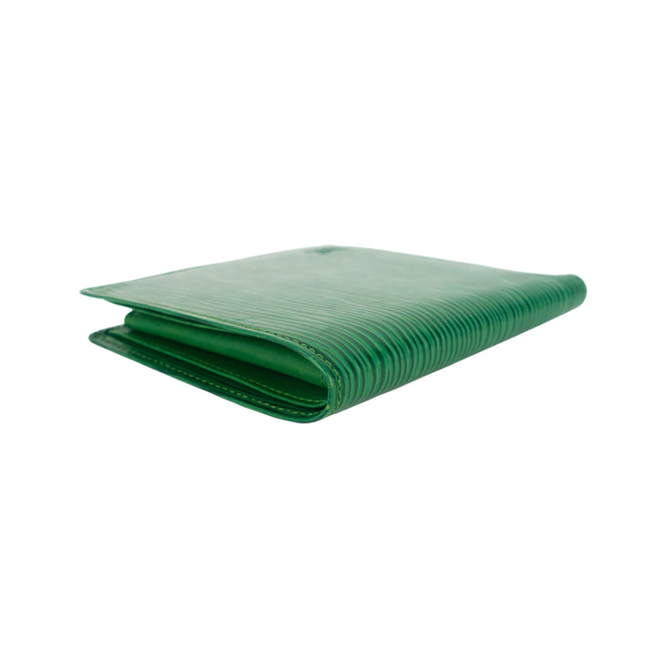 Marco Green Epi Leather Bifold Wallet