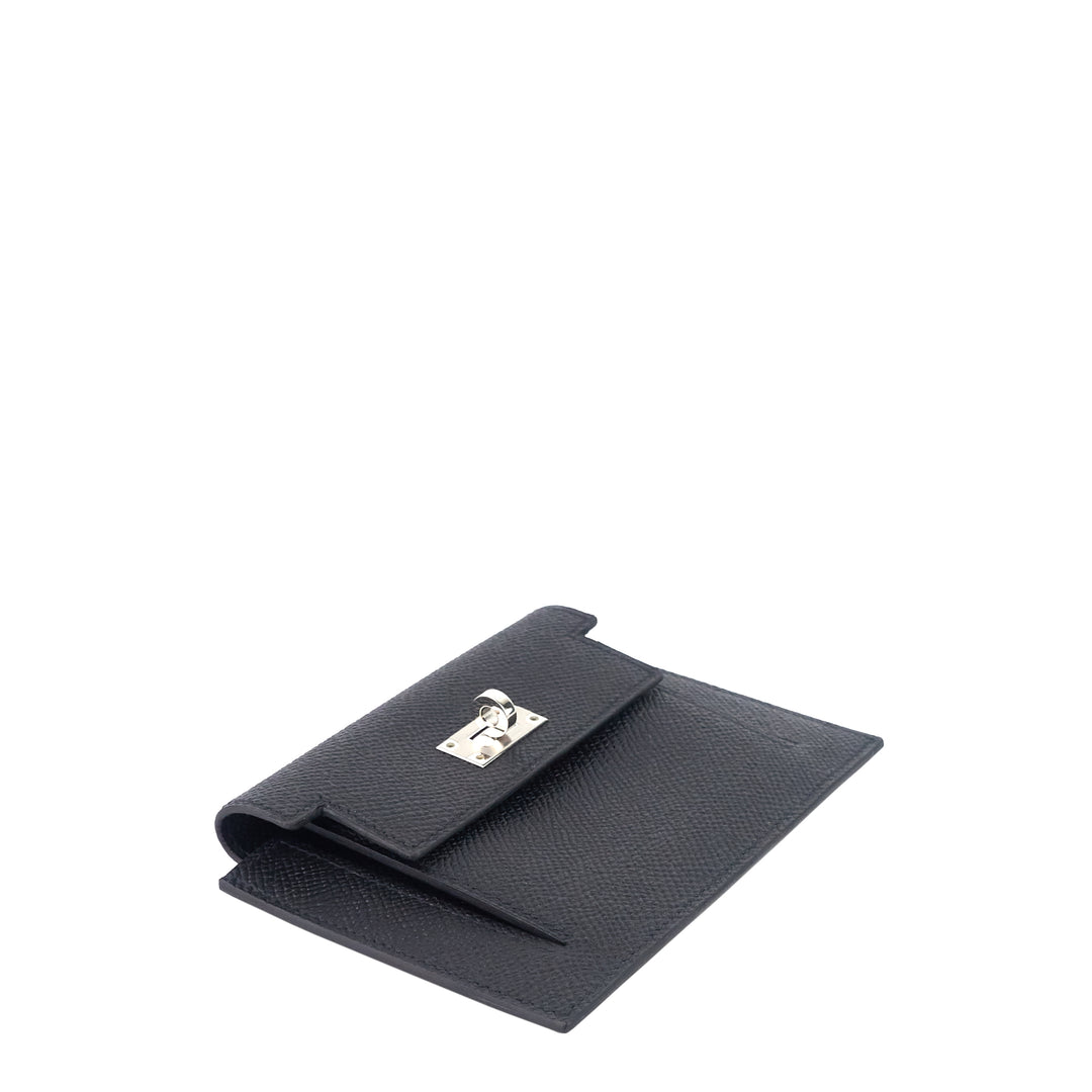 Kelly Epsom Leather Compact Wallet