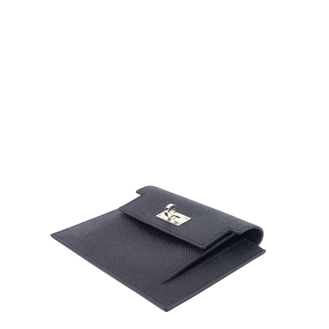 Kelly Epsom Leather Compact Wallet