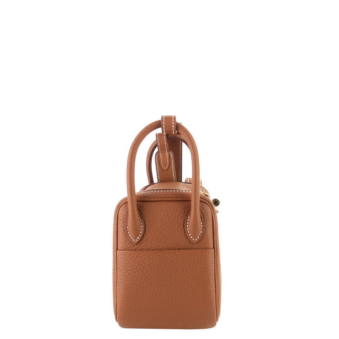 Lindy Mini 20 Clemence Leather Bag