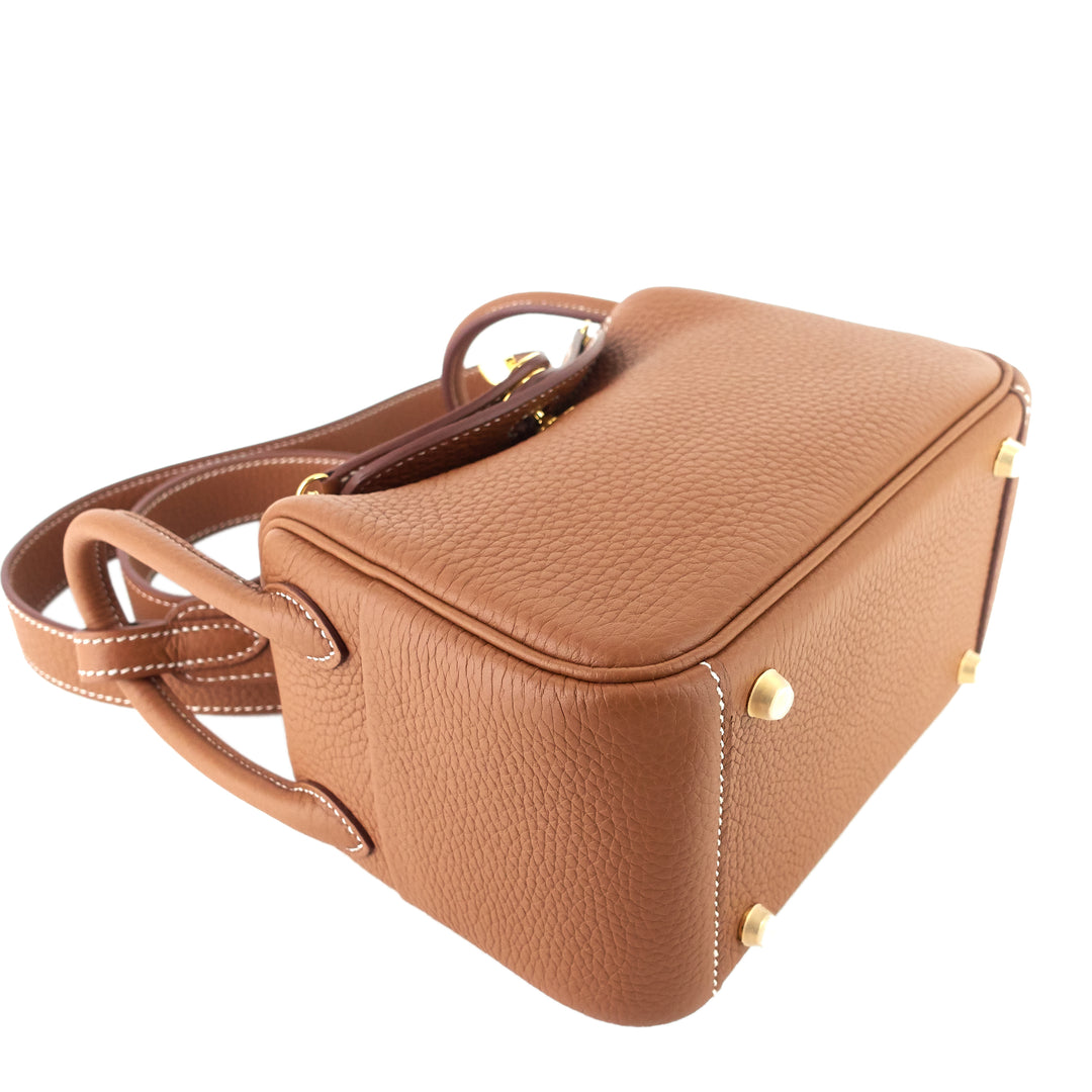 Lindy Mini 20 Clemence Leather Bag